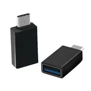 Type C To USB 3.0 OTG Adapter For Xiaomi mi8 Huawei P20 Pocophone f1 Oneplus 6T S9 Note9 BLACK COLOR
