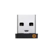 C-U0007 Unifying Receiver for Mouse and Keyboard Works with Any Logitech Product That Display The Unifying Logo, Orange Star, Connects up to 6 Devices