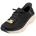 Skechers Slip-ins Dlux Walker 2.0 Vegan Wmns Casual Sneakers in Black Tan 11 US