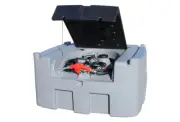 SILVAN 12V 600L DIESEL CUBE TRANSFER UNIT- LOCKABLE COVER