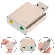 Broadcast Streaming USB To Audio Jack USB Audio Interface AUX To USB Adapter