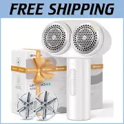 Portable 2-in-1 Fabric Shaver & Lint Remover with USB-C Charging - 2024 Edition