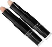 Beatifufu Highlighter Beauty 2 Pack Contour Concealer Stick Women's Makeup Tool for Contour Stick for Women and Highlighter Stick for Face