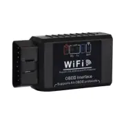 9V~16V Mini ELM327 WIFI OBD2 OBDII Auto Car Diagnostic Scanner Scan Tool