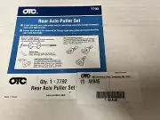 rear axle bearing puller set