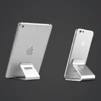 在飛比找樂天市場購物網優惠-iPhone手機桌面支架通用懶人支撐架座金屬鋁合金便攜小巧直