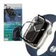 Pmma Apple Watch Series 8/7 41mm 3D透亮抗衝擊保護軟膜 螢幕保護貼(黑)
