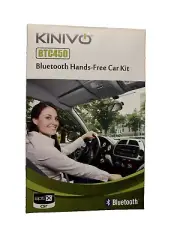 Kinivo BTC450 Bluetooth Car Kit (Hands-Free, AUX Bluetooth Adapter for Cars
