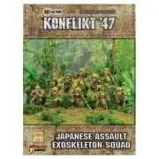 Japanese Assault Exoskeleton Squad Bolt Action: Konflikt '47 Warlord Games New!