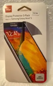 Samsung Note 3 Screen Protectors - 3 Pack