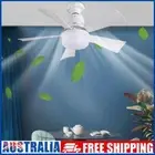 # Silent Ceiling Fans with Lights Remote Control for Bedroom Kitchen Living Room