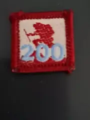 Scouts Australia 200 Hike Award Badge Micro Woven