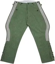 [militaryharbor] WW2 WWII German Elite General Field Grey Wool Breeches