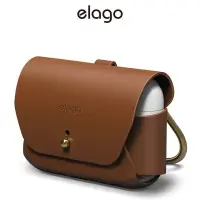 在飛比找蝦皮商城優惠-[elago] 皮革 Leather case Airpod