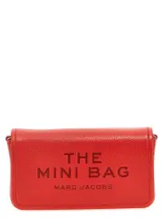 [Marc Jacobs] Marc Jacobs-The Leather Mini Bag Borse A Tracolla Rosso-Donna OS