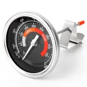 Accurate Thermometer for Big Green Egg Grills HD 3.3â€ Large Dial & Waterproo