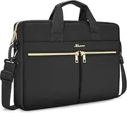 KIZUNA Laptop Case Bag 15.6-16 Inch Computer Sleeve for 16" MacBook Pro M1 M2 Max/16 Lenovo IdeaPad Flex 5i/15" IdeaPad Gaming 3i/Legion Slim 5i Gen 8/16" Lenovo Legion Pro 5/Dell,Black