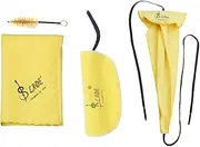Saxophone Cleaning Cloth Swabs Mouthpiece Brush For Alto Tenor Soprano Sax Maintenance Kit
