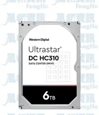 在飛比找Yahoo!奇摩拍賣優惠-WD Ultrastar DC HC310 6TB 3.5吋