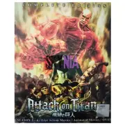 DVD Anime Attack on Titan Season 1 2 3 4 + 2 Movie + 8 OVA with English Sub