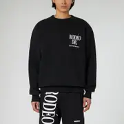 [1989 STUDIO] crew-neck sweatshirt Rodeo black S Black