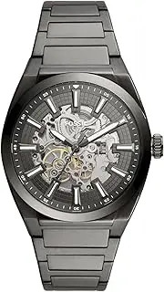 [FOSSIL] Everett Men's Automatic Watch with Mechanical Movement and Skeleton Dial