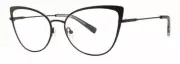 VERA WANG V577 BLACK New Cat Eye Designer Optical Eyeglass Frame