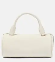 [The Row] The Row Edith leather shoulder bag One Size white