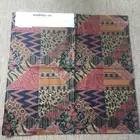 Decorative Fabric. Patchwork Pattern. 4 pcs. 26X26. Vintage, Teflon Covered.