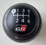 Toyota Yaris GR GRMN Shift Knob 6MT Leather Light Black JAPAN NEW Authentic