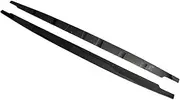Gloss Black Side Skirts Skirt Extension Bumper Lip Spoiler Compatible for BMW 3 Series E90 E92 2005-2011