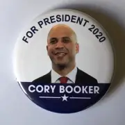 Presidential Hopeful Cory Booker Campaign Button (BOOKER-704)