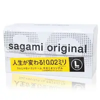 在飛比找樂天市場購物網優惠-Sagami 相模元祖。002超激薄保險套（L加大） 12片