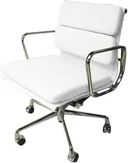 Eames Replica Soft Pad Management Office Chair - Low Back - White