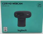 Logitech C270 HD WEBCAM 720p 30 fps
