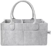 Baby Diaper Caddy Organizer – Portable storage for nursery and car.