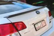 REAR LIP SPOILER for SUBARU LIBERTY MY10-14 CARBON FIBRE