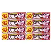 906262 8 x 45G PACKET CHUPA CHUPS INCREDIBLE CHEW STRAWBERRY FLAVOUR CHEWS