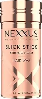 Nexxus Strong Hold Hair Wax Slick Stick for Slicked-Back Look with StyleProtect Technology 2.33 oz