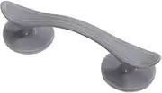 6 Pieces Self-Adhesive Handle Furniture Handles Self Stick Drawer Handles ABS Plastic ?Kitchen Cabinet Handles Sliding Window Handle Sliding Door Handles (Grey) Grey (Color : Grey)