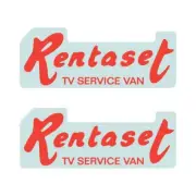 Matchbox 62b Commer Van | Rentaset TV Service Van | Transfer/Decal