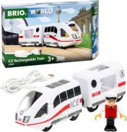 BRIO - ICE Rechargeable Train 3 Pieces with USB Charging and Figures