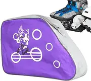 Roller Skate Bags for Women | Breathable Figure Skating Bag Roller Skate Accessories,Roller Skates Bag, Adjustable Roller Skate Backpack for Boys and Girls