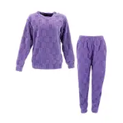 FIL Women's 2pc Set Loungewear Pajamas - Purple