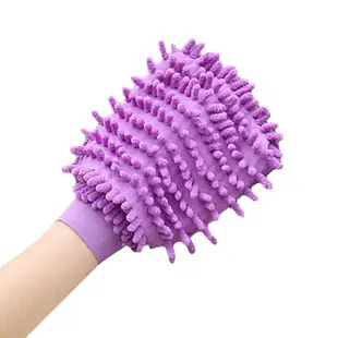 1PC Single-sided Car Wash Mitt Microfiber Soft Chenille Clea