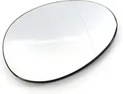 Car Wing Heated Side Mirror Glass Replacement Door Wing Rearview Mirror Heated Glass Compatible For MK2 Mini R55 S/JCW/Clubman 2008-2014(R)