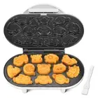 Animal Mini Waffle Maker for Kids, Mini Pancakes Maker Machine with 12 Differ...