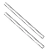 12x12x250/15x15x250mm Clear Solid Acrylic Hexagon Rod PMMA Bar 1/2pcs