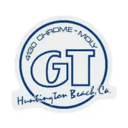GT - Huntington Beach - Blue on clear decal - Old school bmx