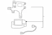 Genuine Kia 2019-21 Forte Right Rear Blind Spot Detector Radar Unit 99150-M6200